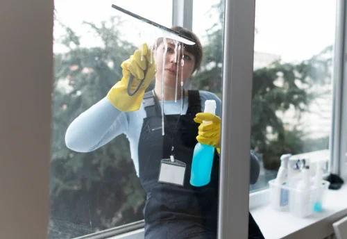 Nettoyage de vitres intérieures et extérieures à Querrieu